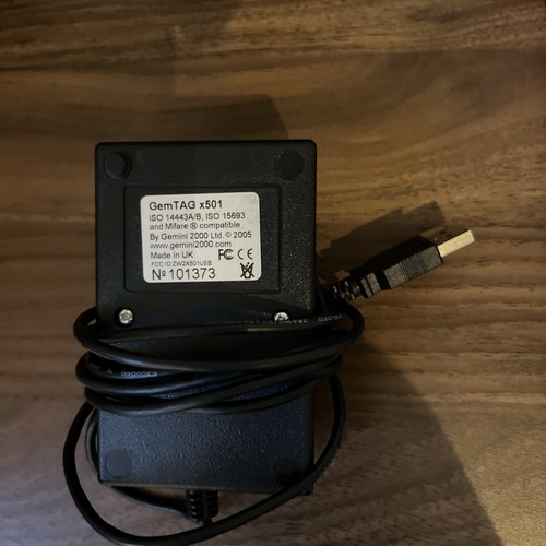 Gemtag x501 usb reader - gemtag,