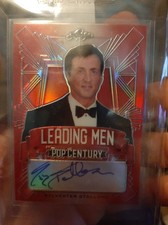 Sylvester stallone auto signed