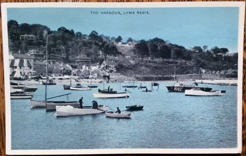 Lyme regis the harbour - lyme, fishing