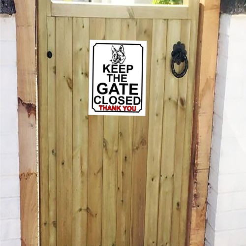 Keep the gate - gate, closed