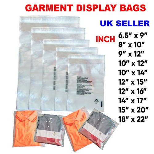 Garment bags clear - , cello