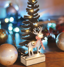 Wooden Christmas Tree Reindeer