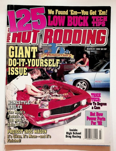 1992 march popular hot rodding - march,