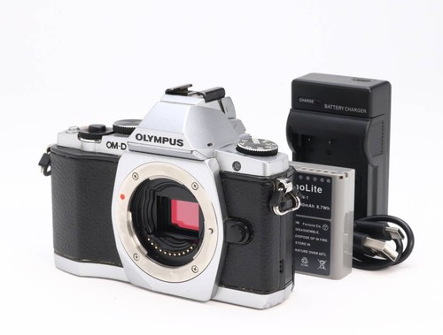 Olympus m5 body silver - e-m5,