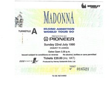 MADONNA BLOND AMBITION TOUR