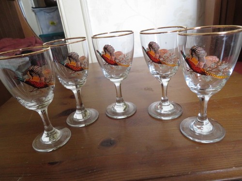 Set vintage pheasant port - 5,