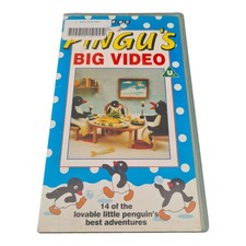 PINGU PINGU'S BIG VIDEO BBC VIDEO 14 ADVENTURES PAL VHS VIDEO KIDS CHILDREN