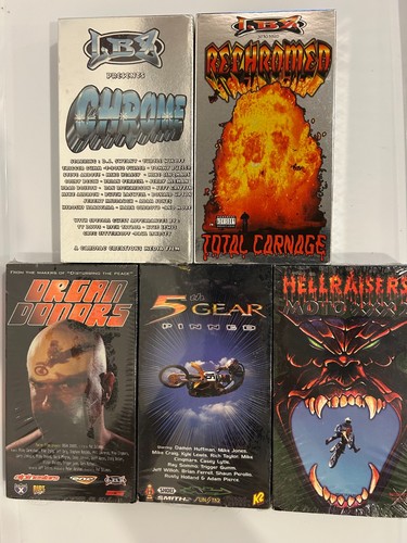 Vintage motocross vhs - motocross, lot