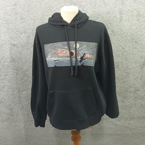 Vintage black hoodie coca - hoodie,