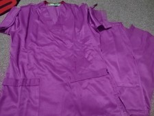 Apex Lilac Female Medical Scrub, Size M /L, Excellent Condition