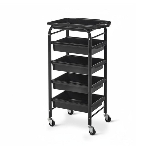 Hairdressing trolley with - trolley,