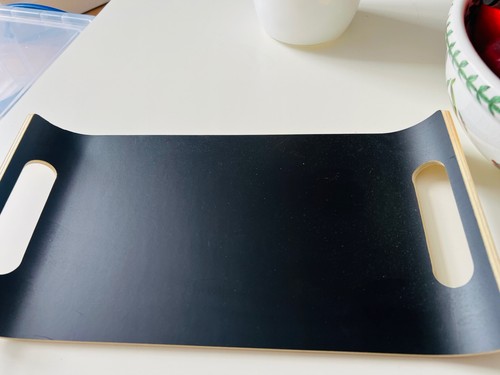 Small wooden tray for - , cups