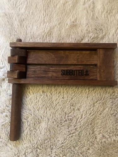 Subbuteo football wooden - subbuteo,