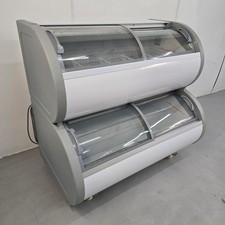 Display Freezer Two Level Ice