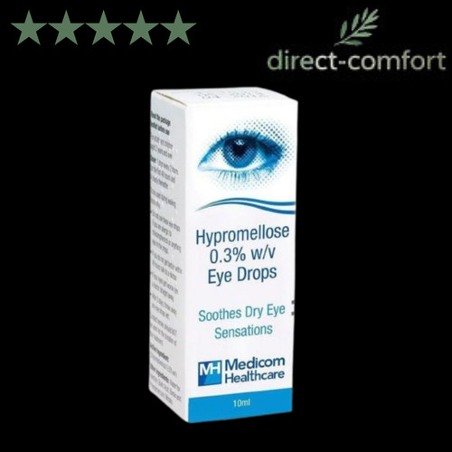 Hypromellose eye drops - hypromellose, 0.3%