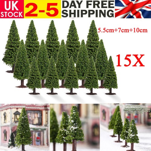 15x artificial christmas trees - artificial,