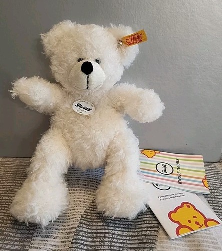 Steiff lotte teddy bear - bear, white