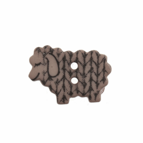 Trimits knitted sheep - trimits, button