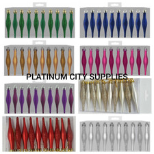 10 DROPLET BAUBLES CHRISTMAS