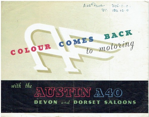 Austin a40 devon - a40, dorset