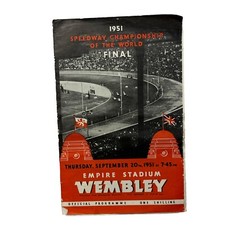 1951 SPEEDWAY CHAMPIONSHIP Of