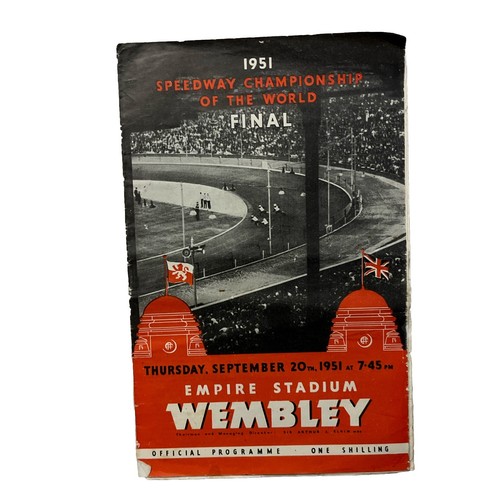 1951 speedway championship - 1951, of