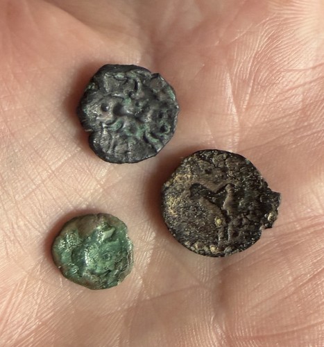 Celtic bronze staters iron age - celtic,