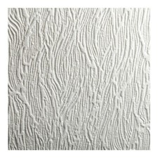 Superfresco Paintable Wallpaper Bark Texture White Durable