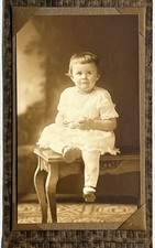 Vintage Child Portrait Photo
