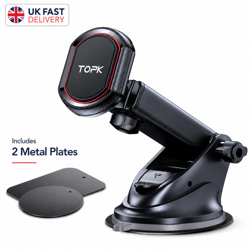 Magnetic car phone holder - phone,