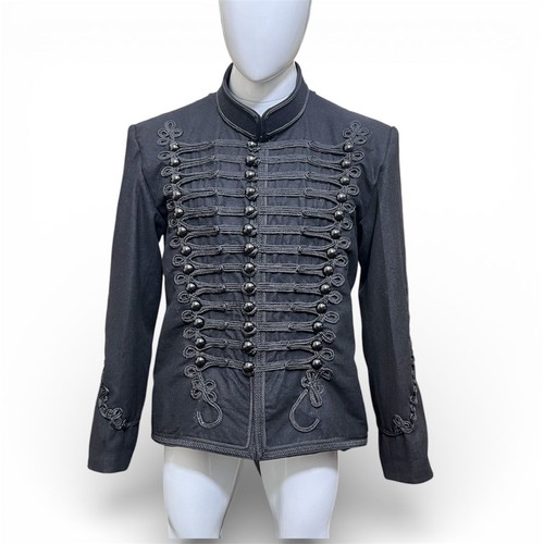 Black wool military napoleonic - black,