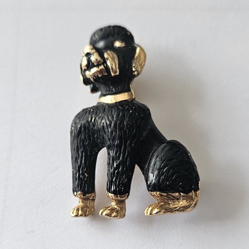 Vintage goldtone and black - vintage,
