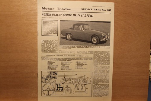 Original austin healey sprite - austin-healey,