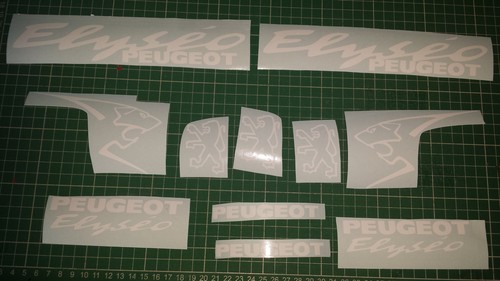Peugeot elyseo decals stickers - peugeot, decals/stickers