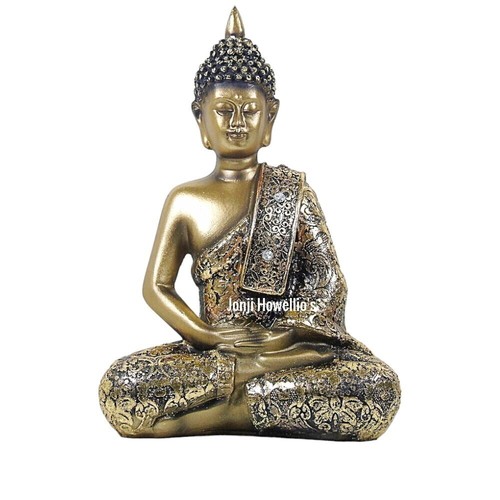 Thai buddha meditating antique - meditating,
