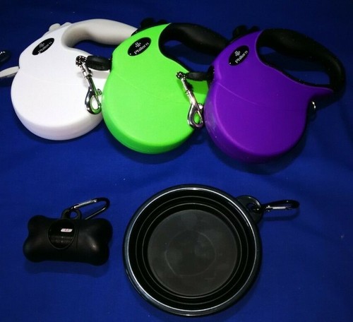Dog lead retractable - retractable, with