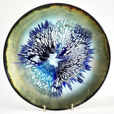 Vintage Enamel Copper Art