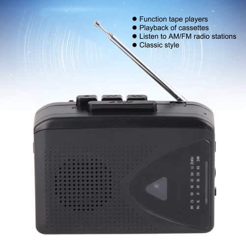 Portable cassette player am - cassette,