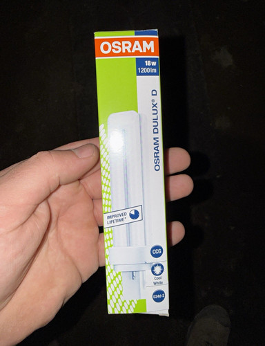Box osram dulux d 18w - 10,