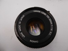 Canon S. C. FD 50mm F1.8