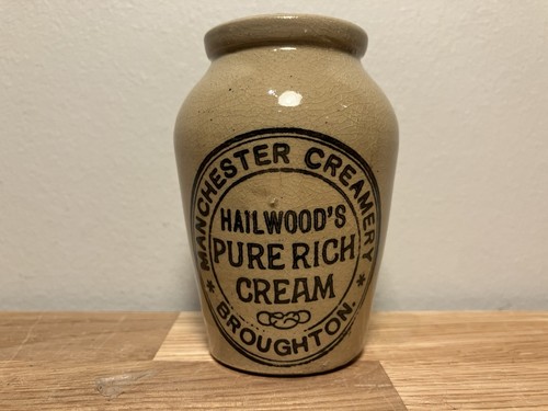 Cream pot crock hailwood - cream,
