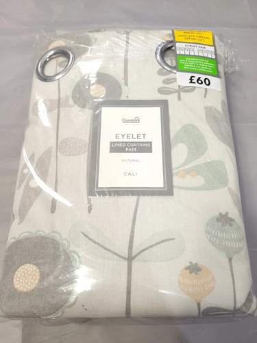 Dunelm curtains floral - floral, scandi