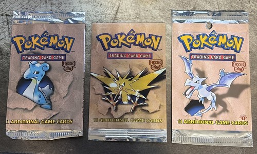 Pokemon fossil booster - pokemon, (3)