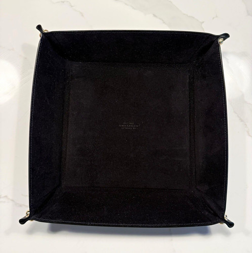Smythson black panama - black, valet