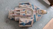 Star Trek USS Defiant Airfix Model Completed And Painted
