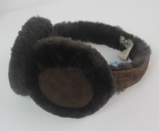 Genuine UGG brown sheepskin earmuffs  (1002)*