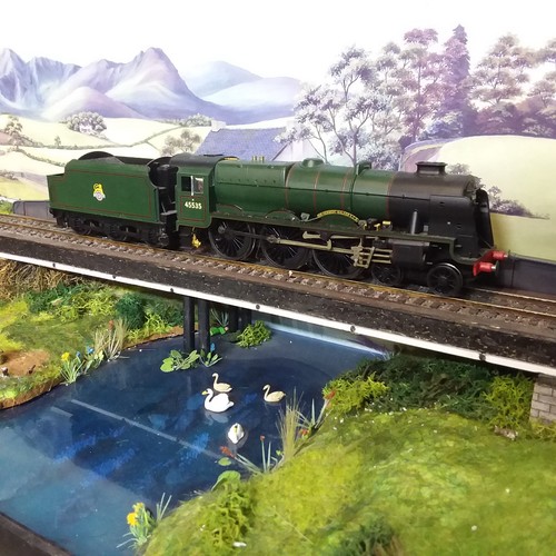 Hornby green 7p - (oo), br