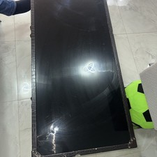 Large Coffee Table Glass Black