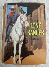 THE LONE RANGER ANNUAL 1964  HARDBACK BOOK . UNCLIPPED.