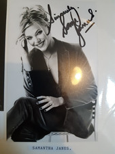 Samantha Janus Signed Photo
